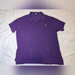 Polo By Ralph Lauren Custom Fit Men's Polo Size XXL‎ With Pony